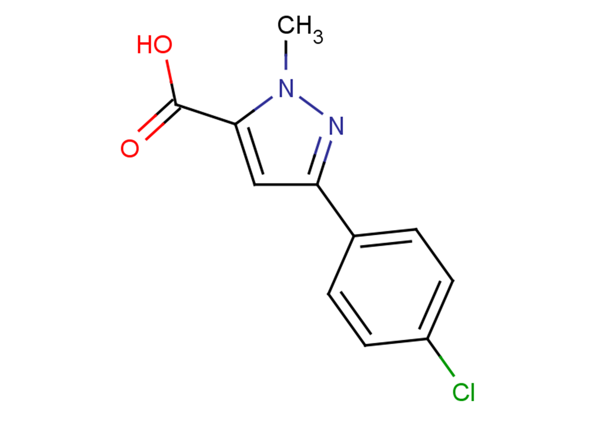 3-(4-chlorophenyl)-1-methyl-1H-pyrazole-5-carboxylic acid