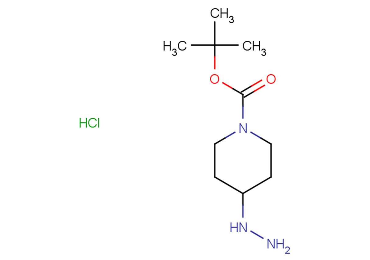 tert-butyl 4-hydrazinylpiperidine-1-carboxylate hydrochloride