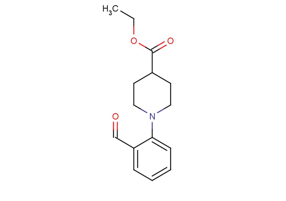 ethyl 1-(2-formylphenyl)piperidine-4-carboxylate