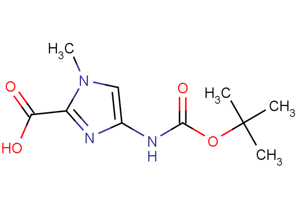4-{[(tert-butoxy)carbonyl]amino}-1-methyl-1H-imidazole-2-carboxylic acid