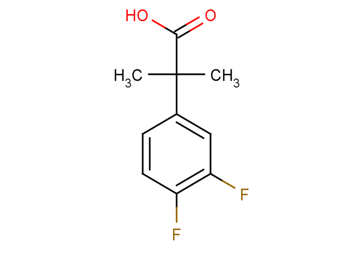 2-(3,4-difluorophenyl)-2-methylpropanoic acid