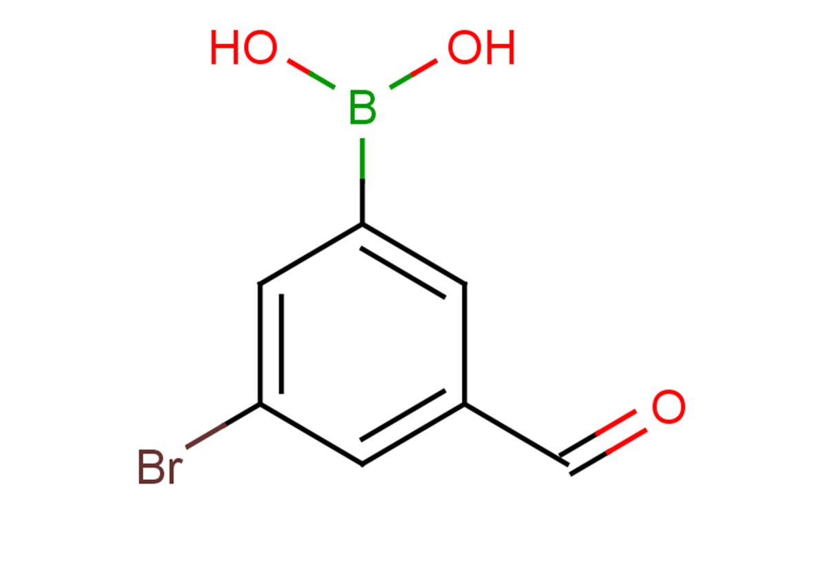 3-bromo-5-(dihydroxyboranyl)benzaldehyde