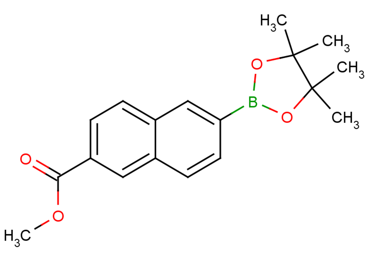 methyl 6-(4,4,5,5-tetramethyl-1,3,2-dioxaborolan-2-yl)naphthalene-2-carboxylate