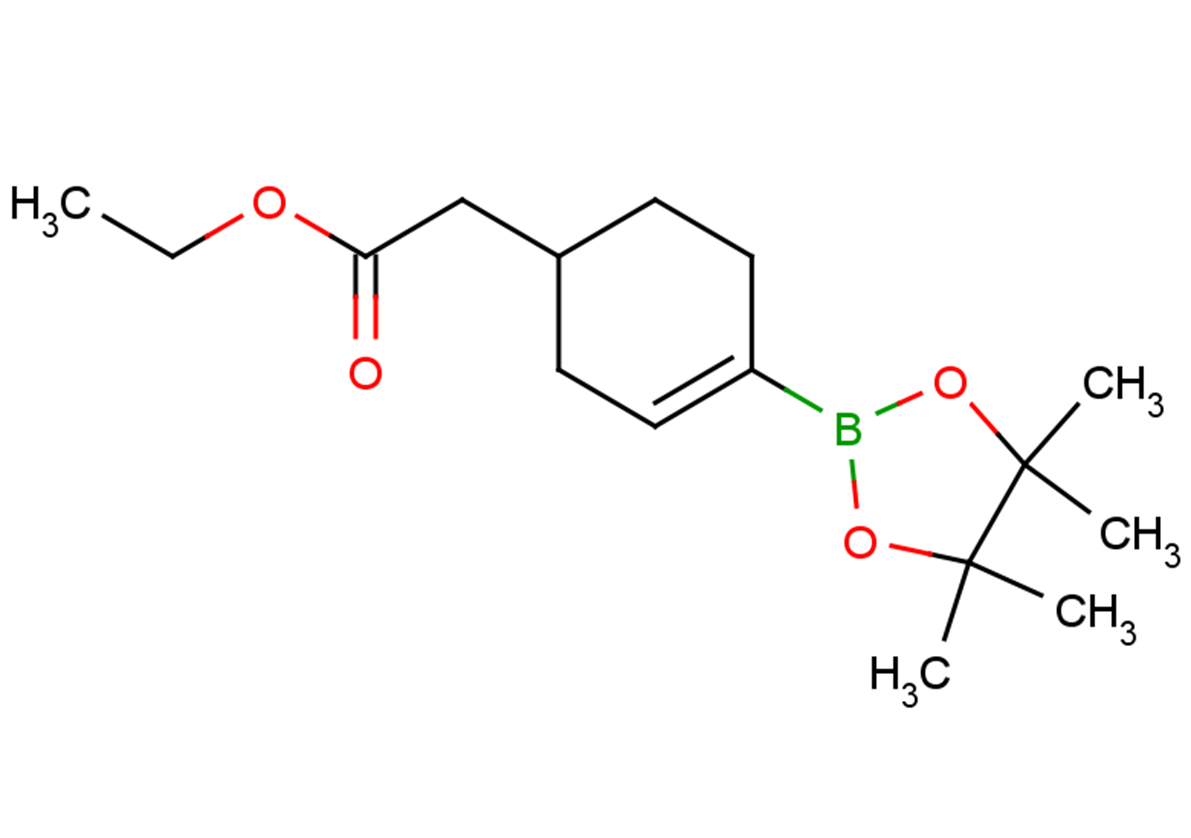 ethyl 2-[4-(4,4,5,5-tetramethyl-1,3,2-dioxaborolan-2-yl)cyclohex-3-en-1-yl]acetate