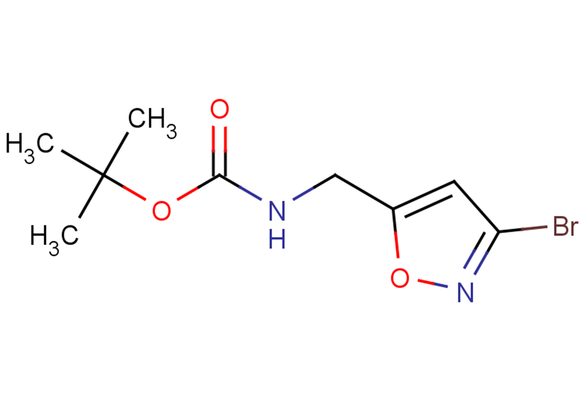 tert-butyl N-[(3-bromo-1,2-oxazol-5-yl)methyl]carbamate