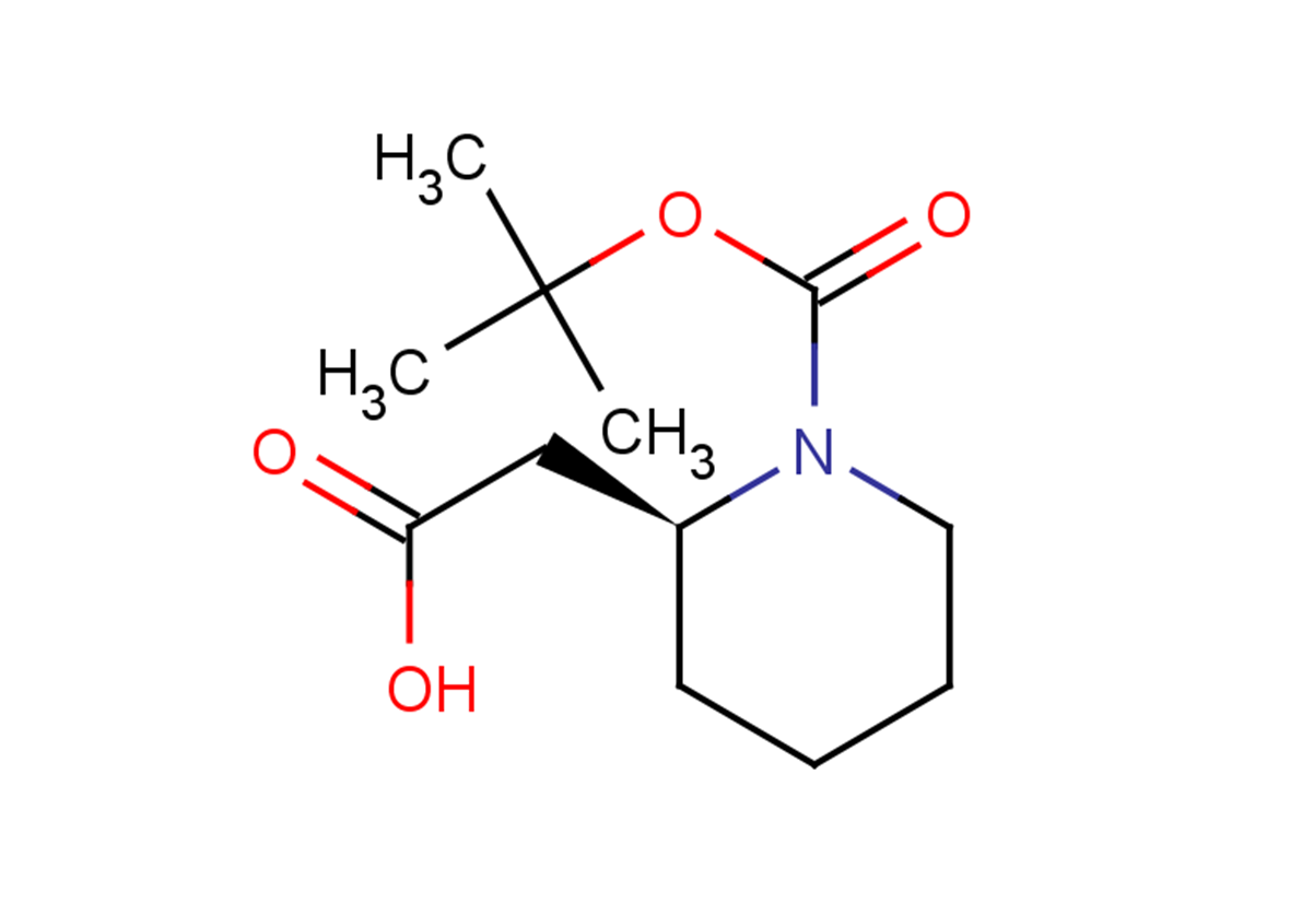 2-[(2S)-1-[(tert-butoxy)carbonyl]piperidin-2-yl]acetic acid