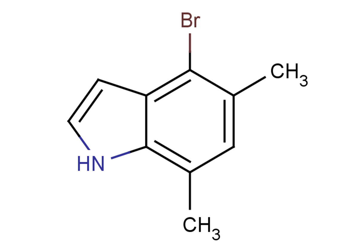 4-bromo-5,7-dimethyl-1H-indole