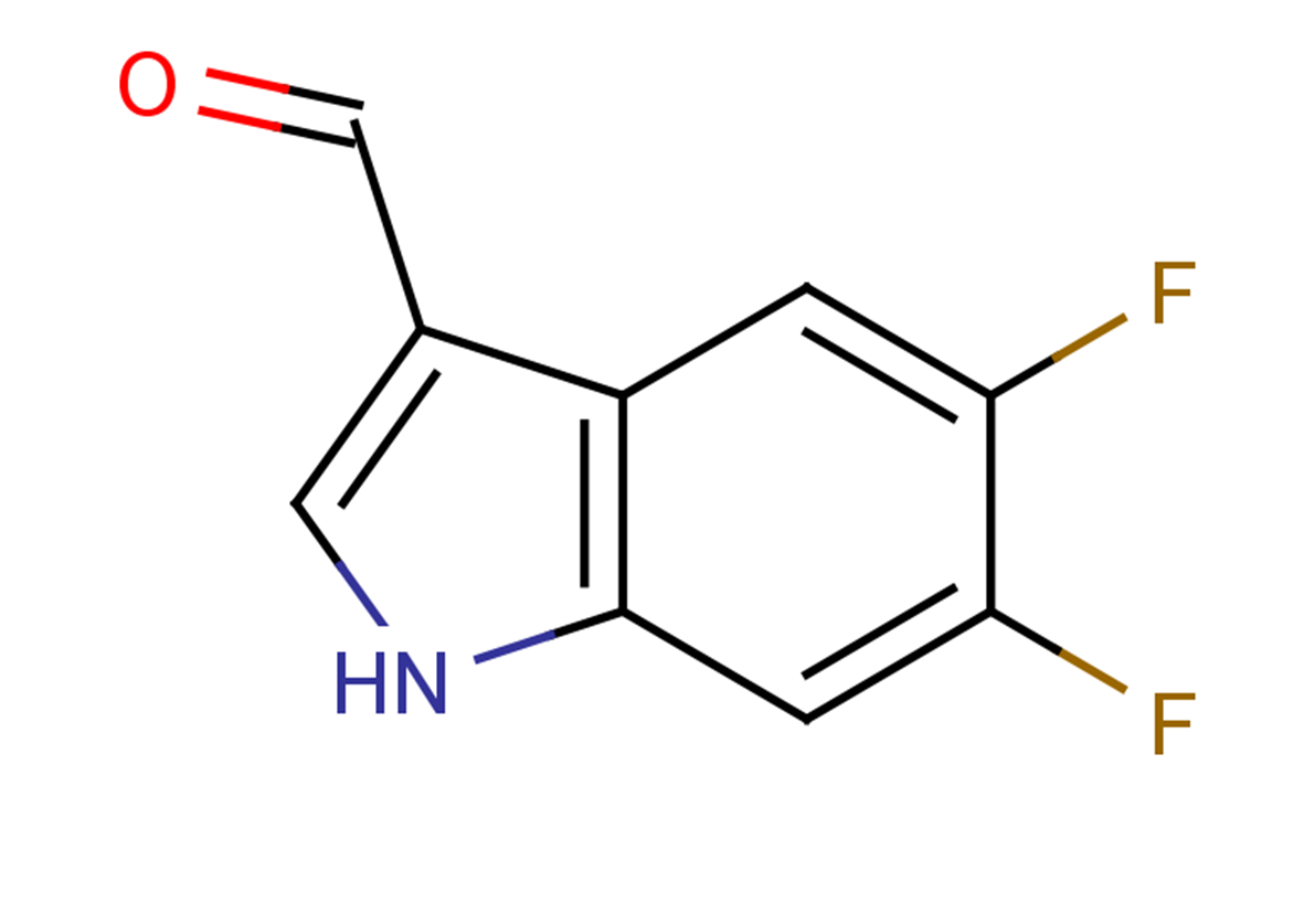 5,6-difluoro-1H-indole-3-carbaldehyde