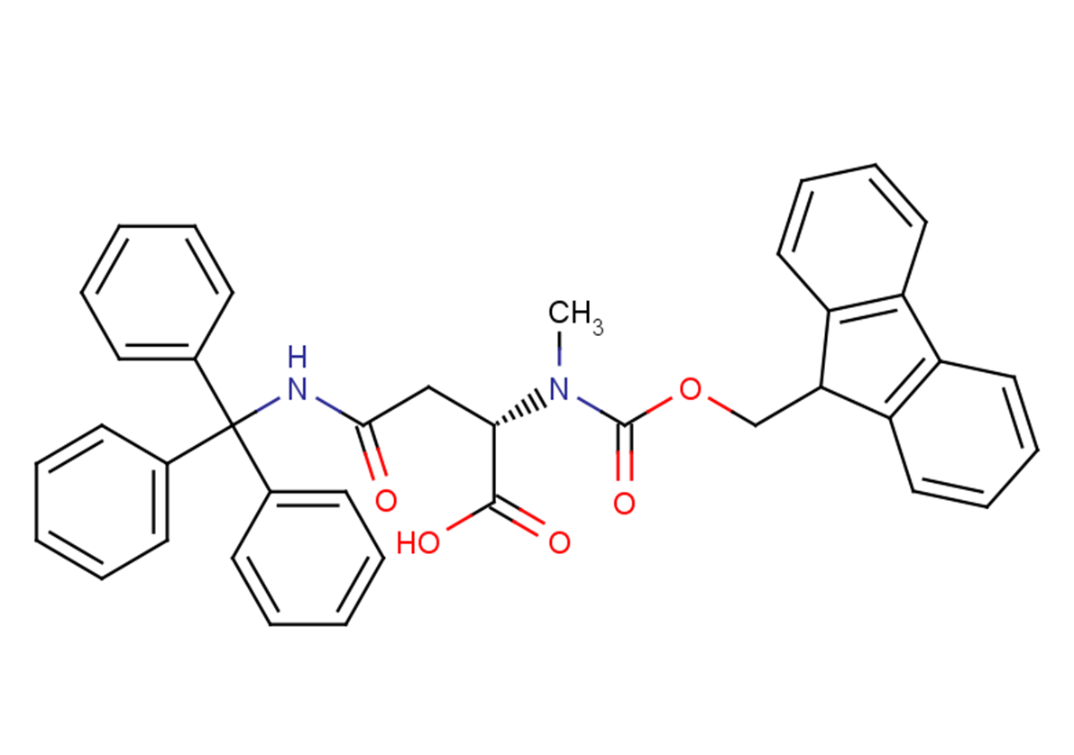 (2S)-2-{[(9H-fluoren-9-ylmethoxy)carbonyl](methyl)amino}-3-[(triphenylmethyl)carbamoyl]propanoic acid
