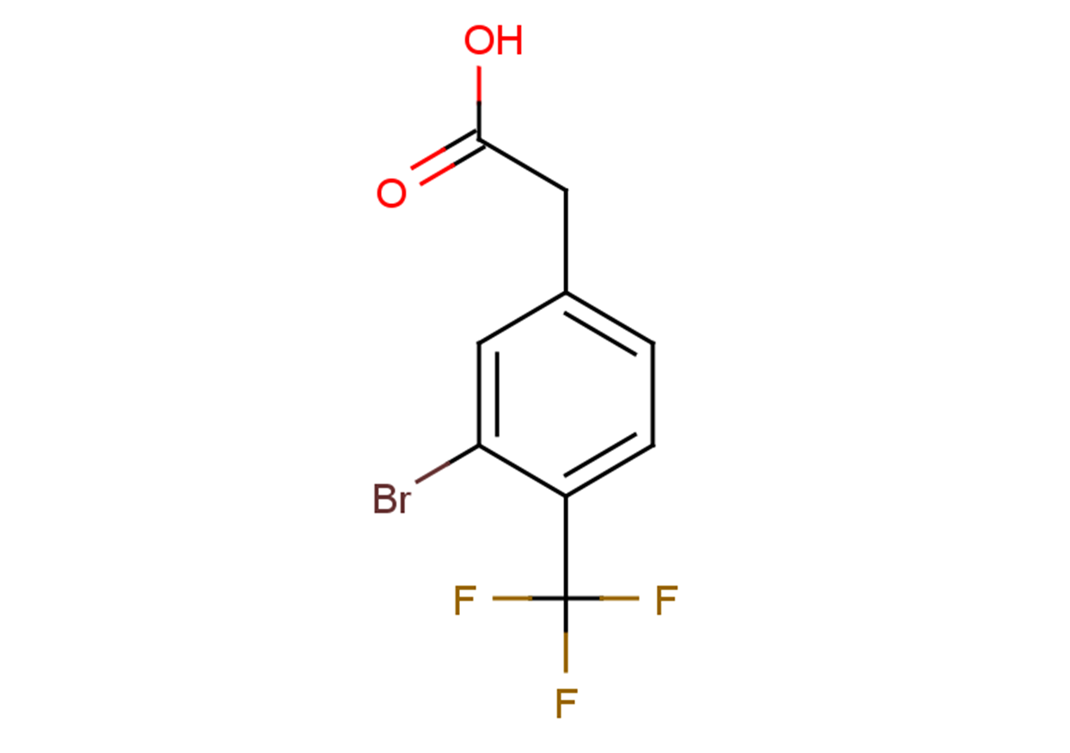 2-[3-bromo-4-(trifluoromethyl)phenyl]acetic acid