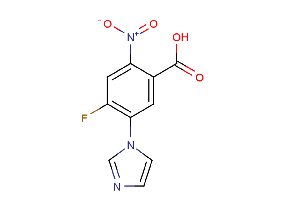 4-fluoro-5-(1H-imidazol-1-yl)-2-nitrobenzoic acid