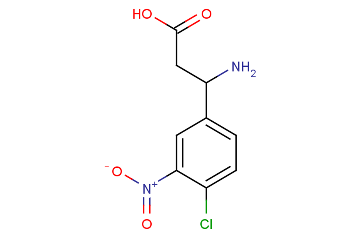 3-amino-3-(4-chloro-3-nitrophenyl)propanoic acid