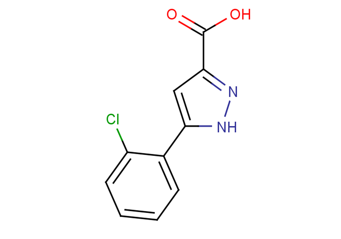 5-(2-chlorophenyl)-1H-pyrazole-3-carboxylic acid