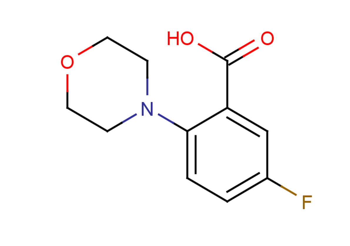 5-fluoro-2-(morpholin-4-yl)benzoic acid