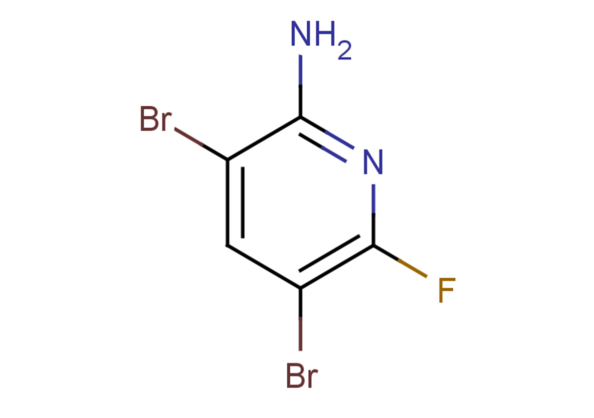 3,5-dibromo-6-fluoropyridin-2-amine