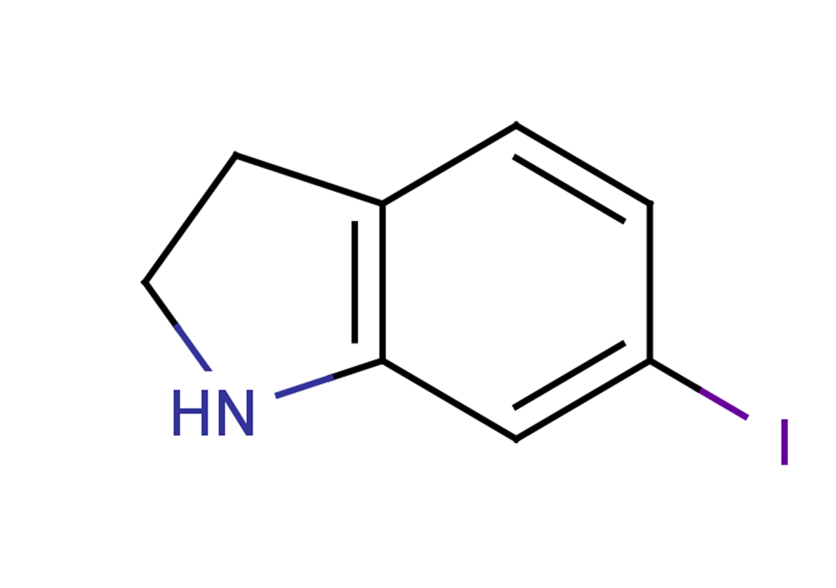 6-iodo-2,3-dihydro-1H-indole