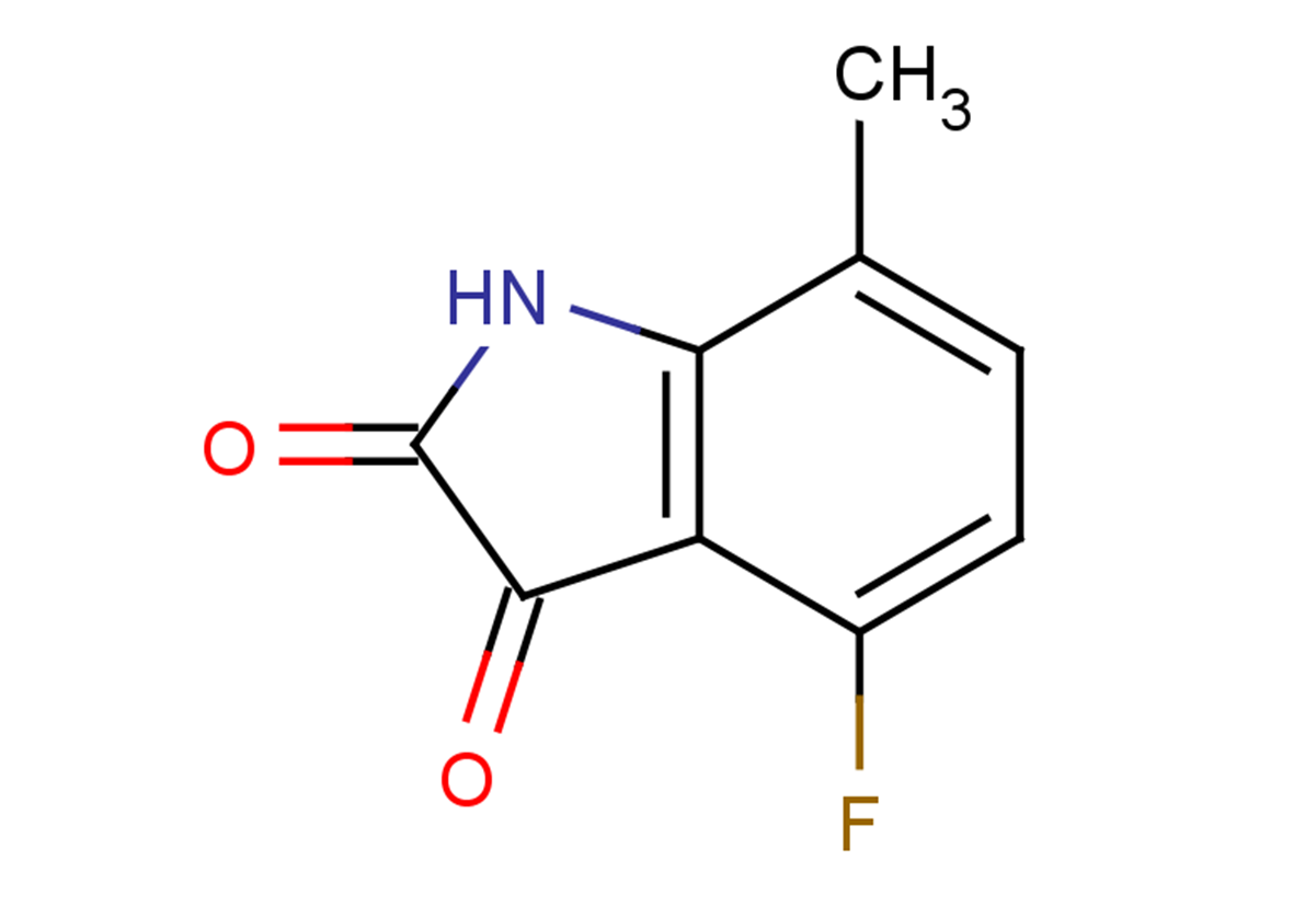 4-fluoro-7-methyl-2,3-dihydro-1H-indole-2,3-dione