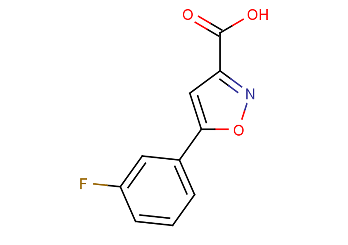 5-(3-fluorophenyl)-1,2-oxazole-3-carboxylic acid