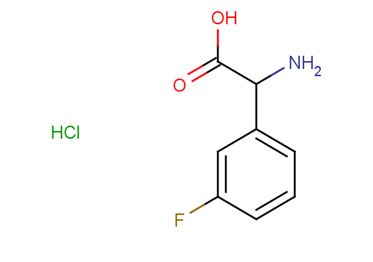2-amino-2-(3-fluorophenyl)acetic acid hydrochloride