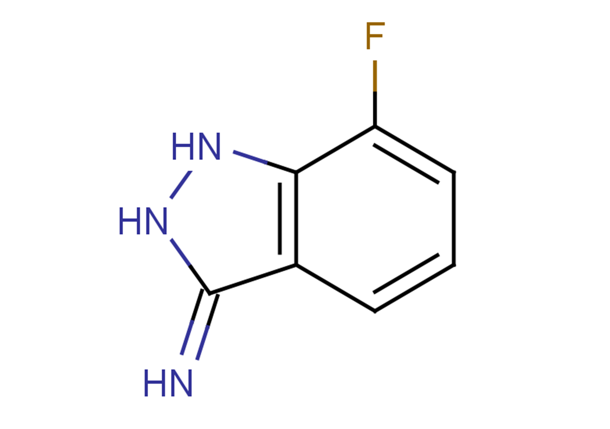7-fluoro-2,3-dihydro-1H-indazol-3-imine