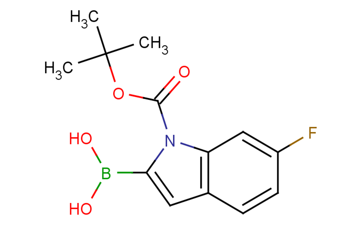 tert-butyl 2-(dihydroxyboranyl)-6-fluoro-1H-indole-1-carboxylate
