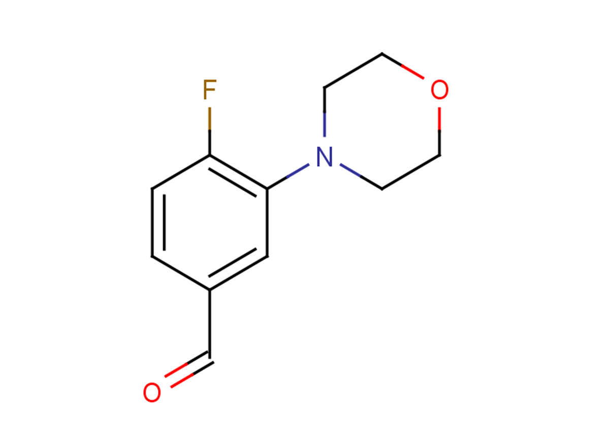 4-fluoro-3-(morpholin-4-yl)benzaldehyde