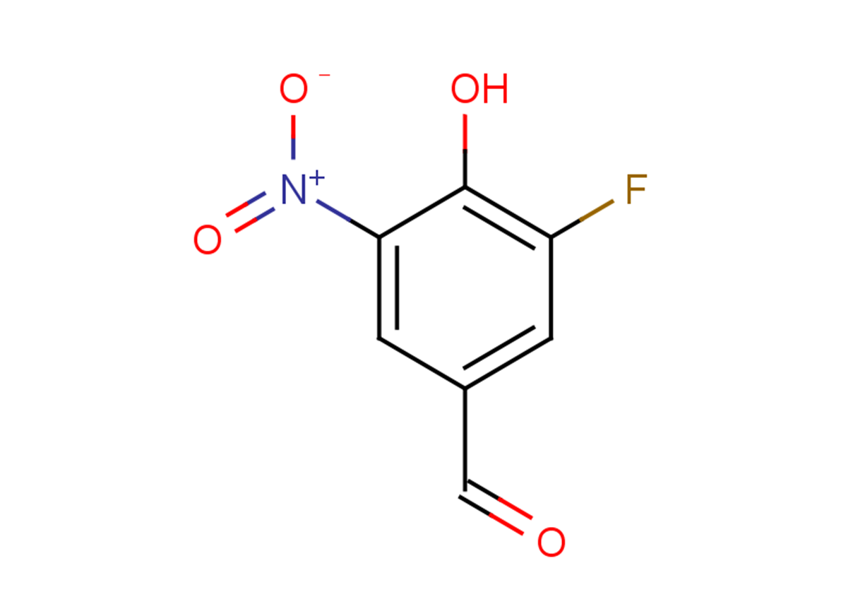3-fluoro-4-hydroxy-5-nitrobenzaldehyde