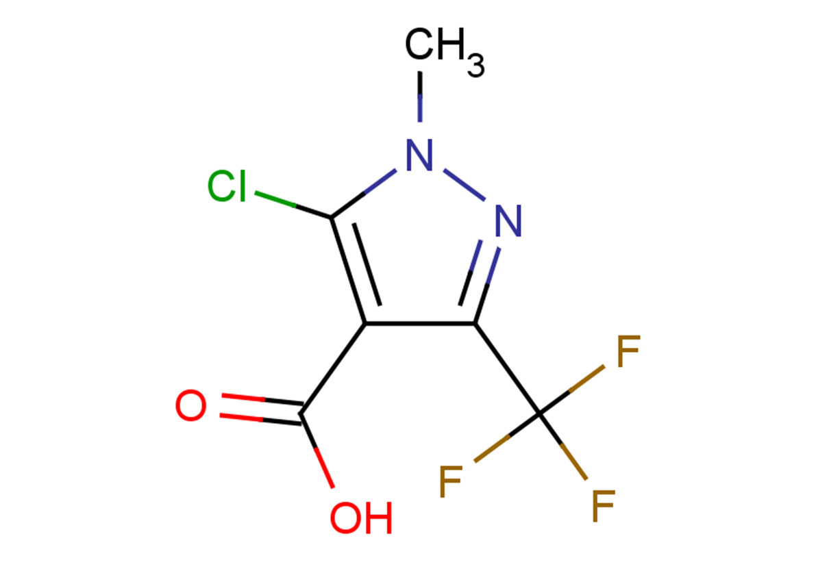 5-chloro-1-methyl-3-(trifluoromethyl)-1H-pyrazole-4-carboxylic acid
