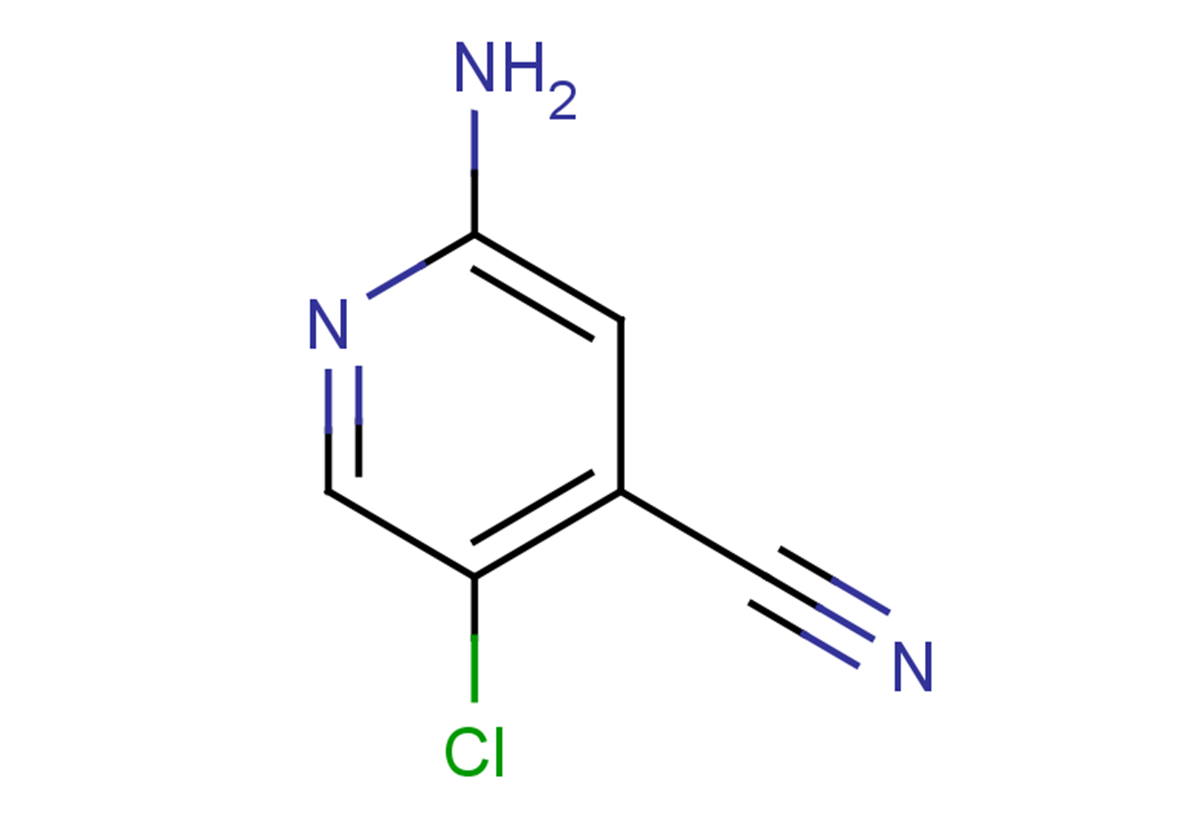 2-amino-5-chloropyridine-4-carbonitrile
