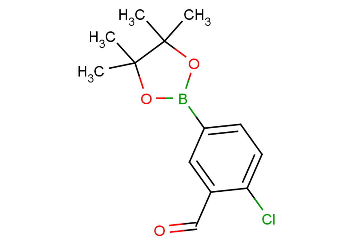 2-chloro-5-(4,4,5,5-tetramethyl-1,3,2-dioxaborolan-2-yl)benzaldehyde
