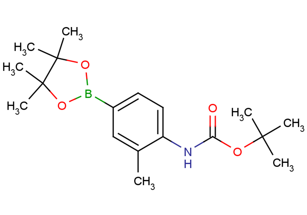 tert-butyl N-[2-methyl-4-(4,4,5,5-tetramethyl-1,3,2-dioxaborolan-2-yl)phenyl]carbamate