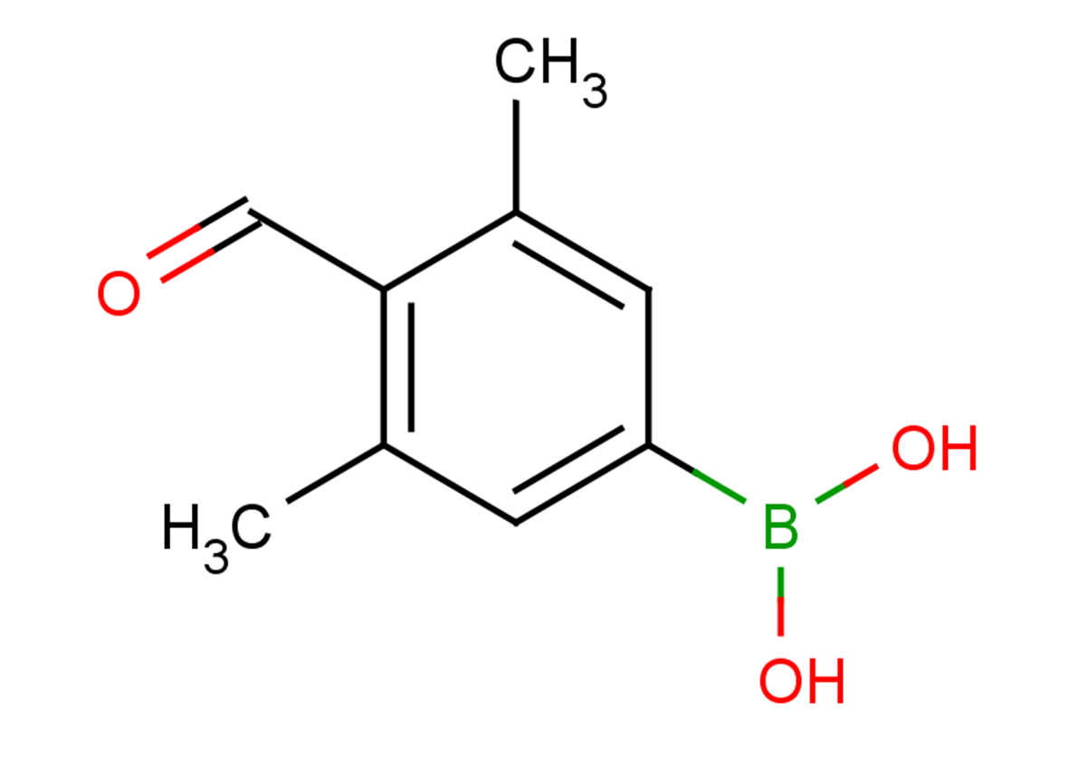 4-(dihydroxyboranyl)-2,6-dimethylbenzaldehyde