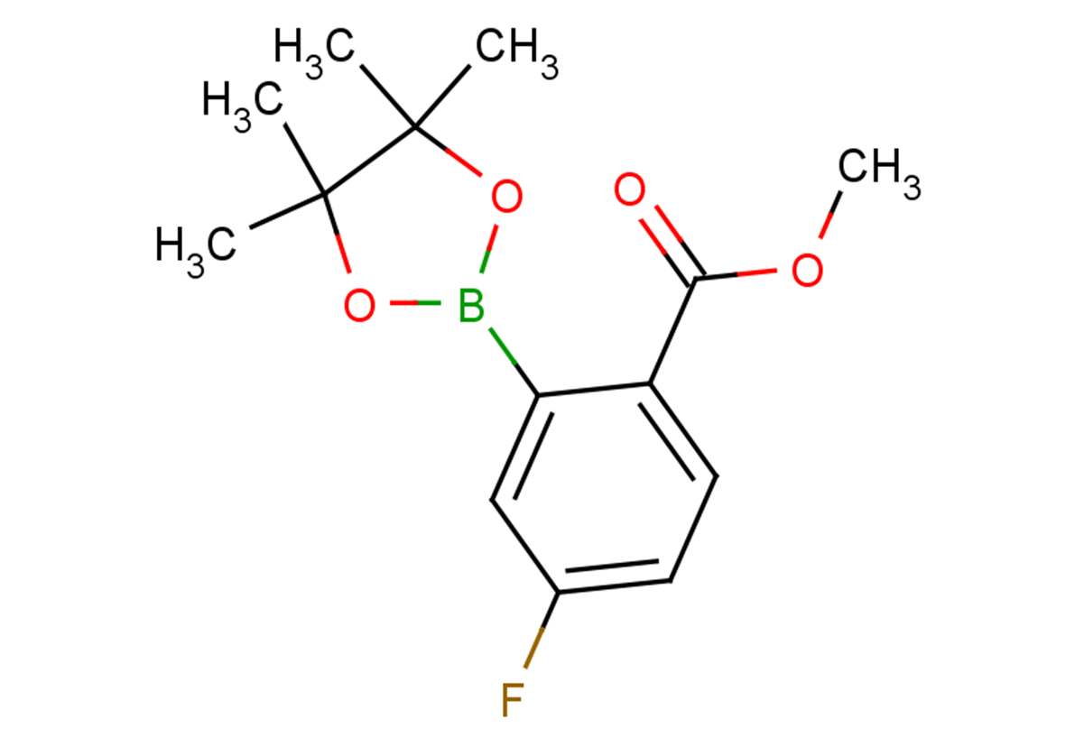 methyl 4-fluoro-2-(4,4,5,5-tetramethyl-1,3,2-dioxaborolan-2-yl)benzoate