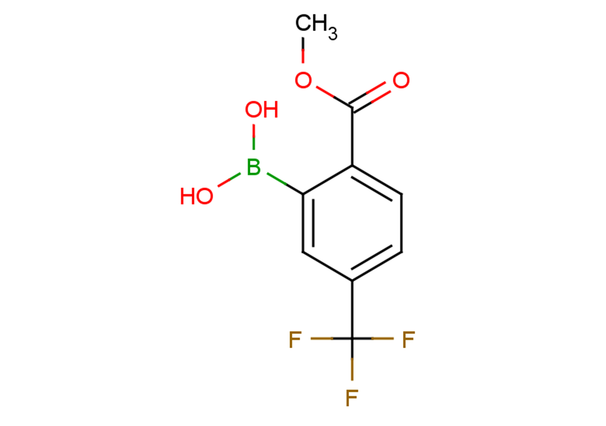 methyl 2-(dihydroxyboranyl)-4-(trifluoromethyl)benzoate