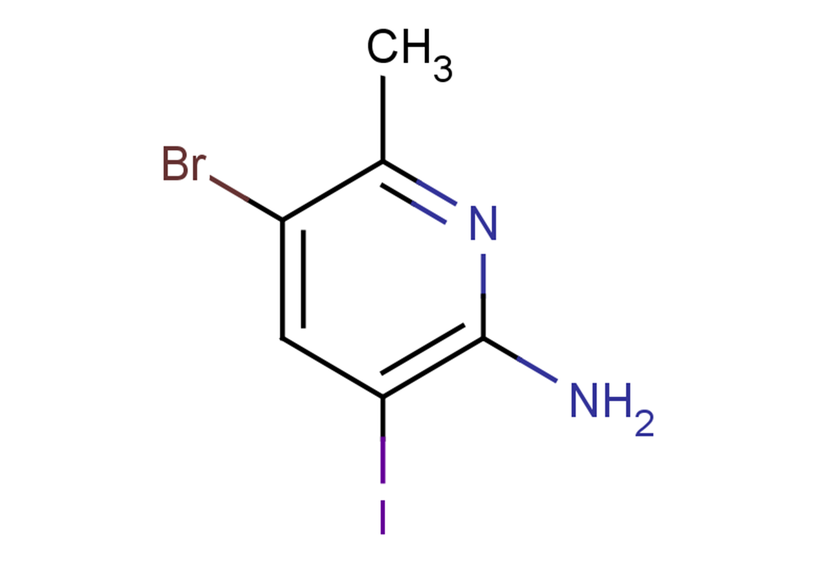 5-bromo-3-iodo-6-methylpyridin-2-amine