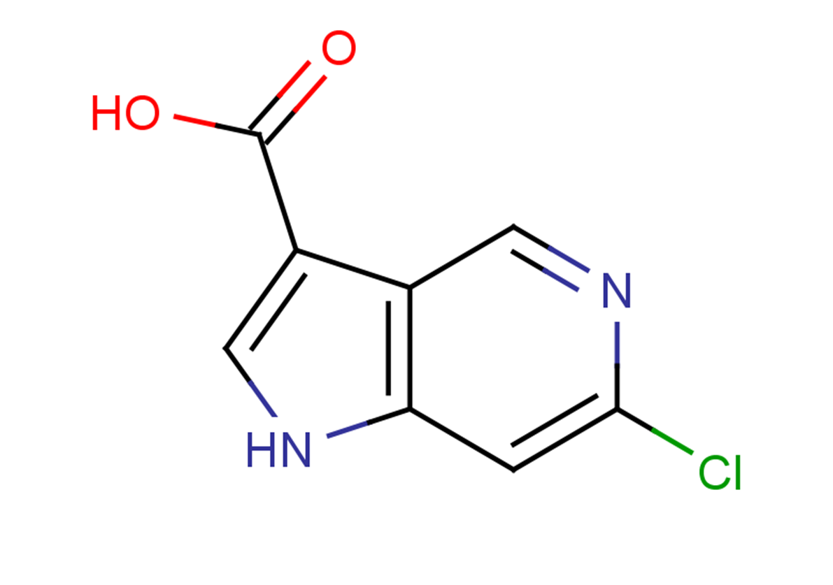 6-chloro-1H-pyrrolo[3,2-c]pyridine-3-carboxylic acid