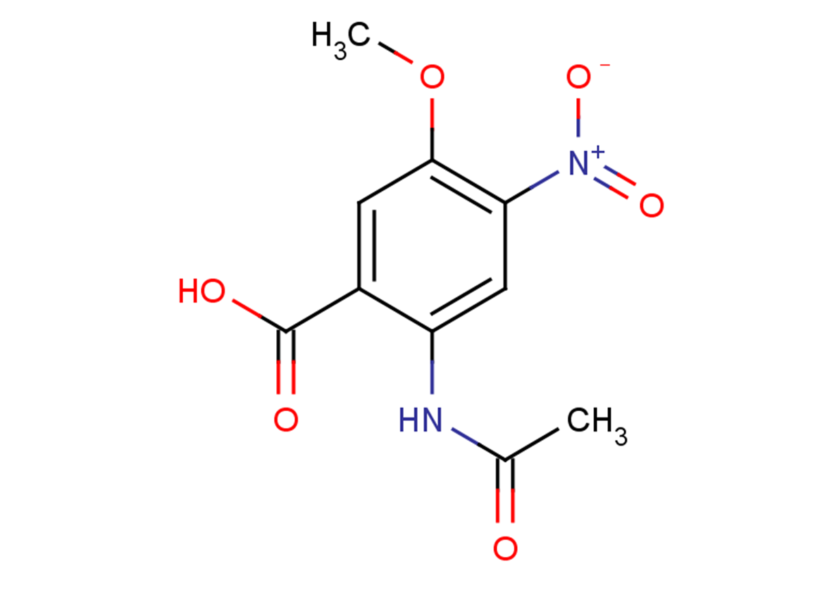 2-acetamido-5-methoxy-4-nitrobenzoic acid