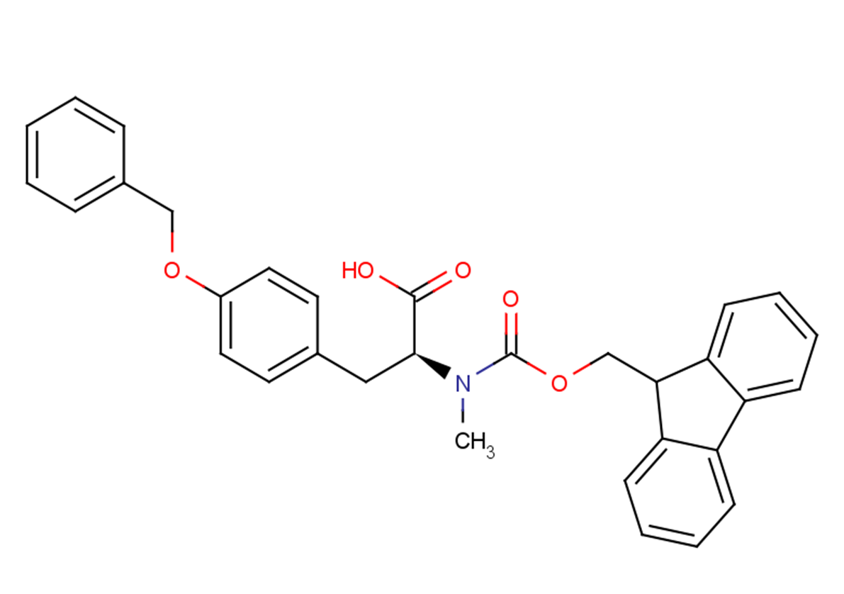 (2S)-3-[4-(benzyloxy)phenyl]-2-{[(9H-fluoren-9-ylmethoxy)carbonyl](methyl)amino}propanoic acid