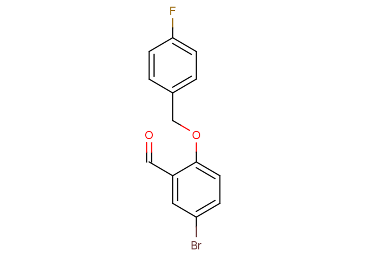 5-bromo-2-[(4-fluorophenyl)methoxy]benzaldehyde