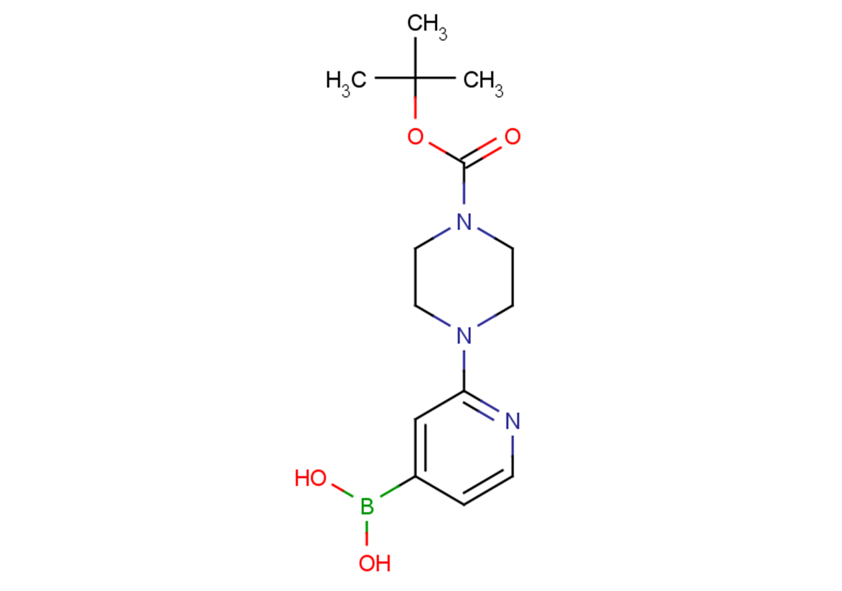 tert-butyl 4-[4-(dihydroxyboranyl)pyridin-2-yl]piperazine-1-carboxylate