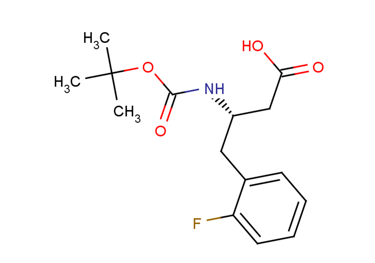 (3S)-3-{[(tert-butoxy)carbonyl]amino}-4-(2-fluorophenyl)butanoic acid