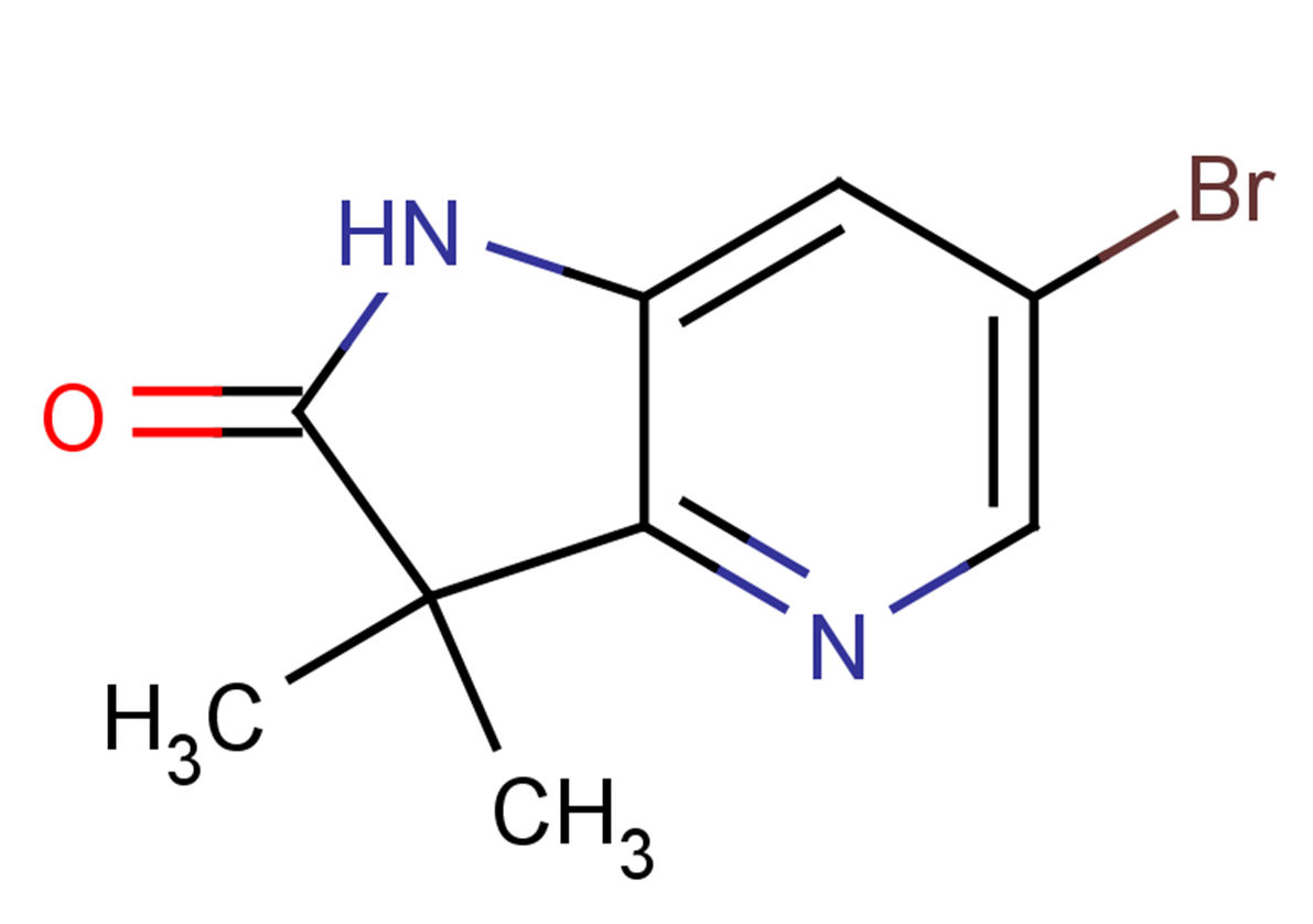 6-bromo-3,3-dimethyl-1H,2H,3H-pyrrolo[3,2-b]pyridin-2-one