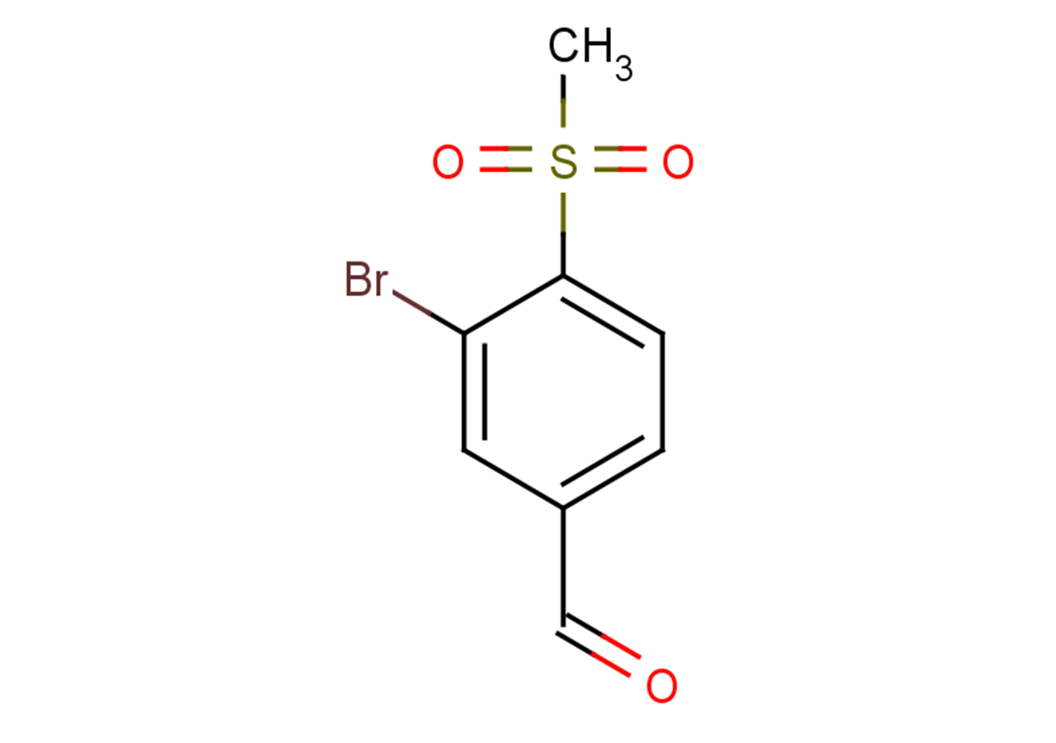 3-bromo-4-methanesulfonylbenzaldehyde