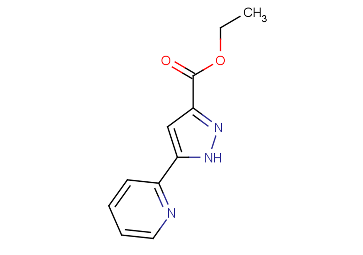 ethyl 5-(pyridin-2-yl)-1H-pyrazole-3-carboxylate