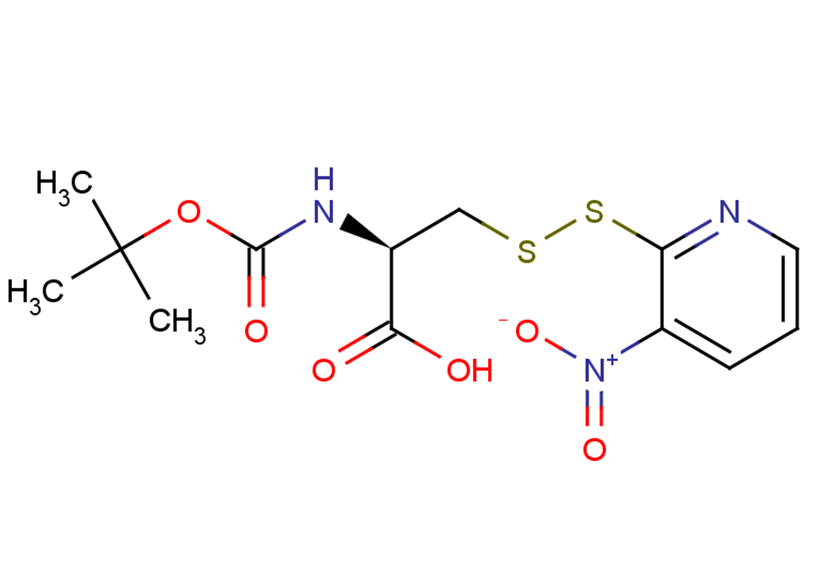 (2R)-2-{[(tert-butoxy)carbonyl]amino}-3-[(3-nitropyridin-2-yl)disulfanyl]propanoic acid