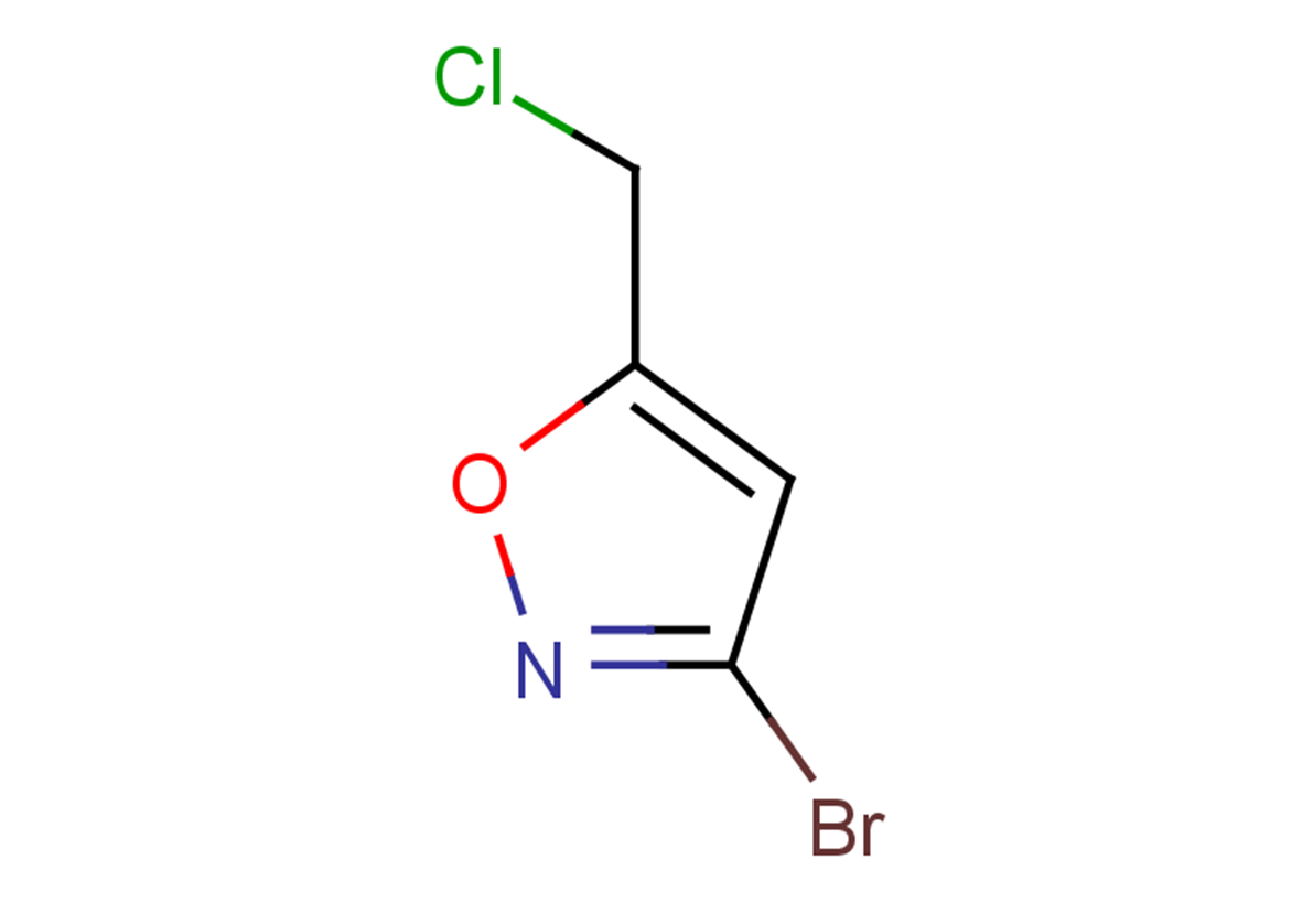 3-bromo-5-(chloromethyl)-1,2-oxazole