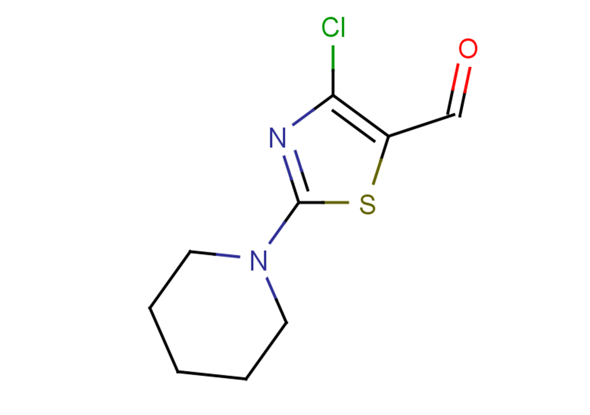 4-chloro-2-(piperidin-1-yl)-1,3-thiazole-5-carbaldehyde