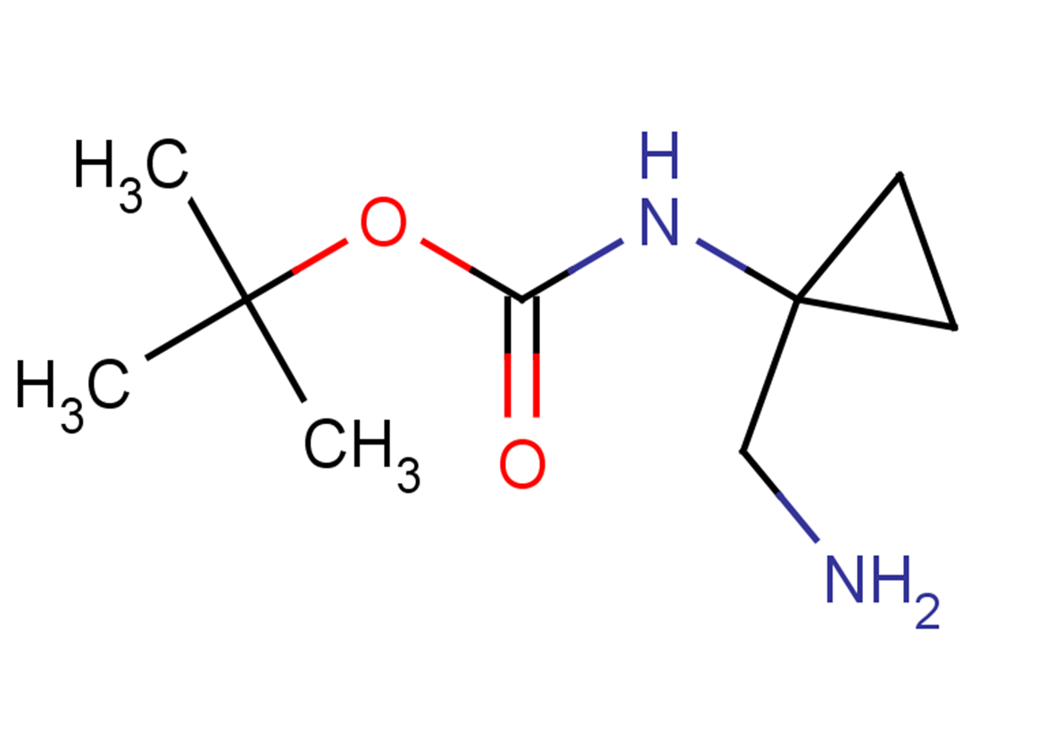 tert-butyl N-[1-(aminomethyl)cyclopropyl]carbamate