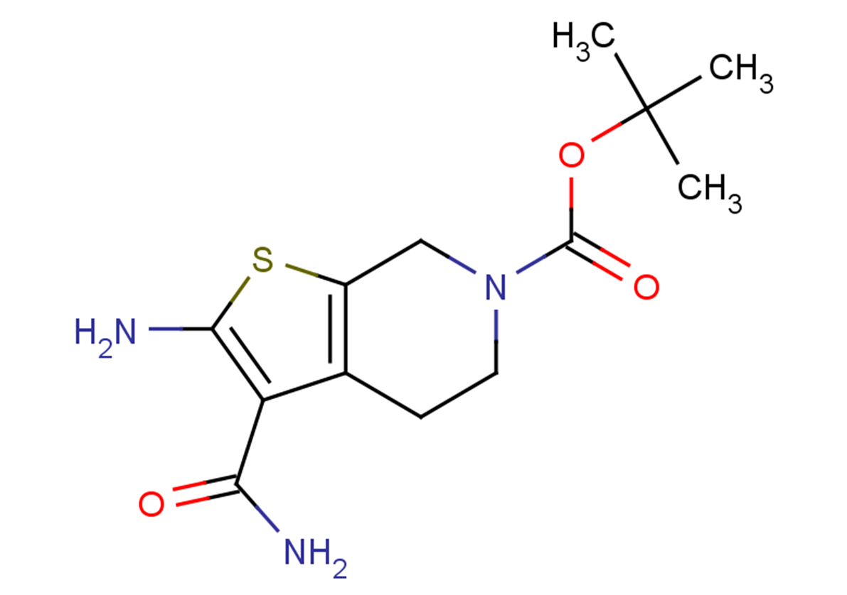 tert-butyl 2-amino-3-carbamoyl-4H,5H,6H,7H-thieno[2,3-c]pyridine-6-carboxylate