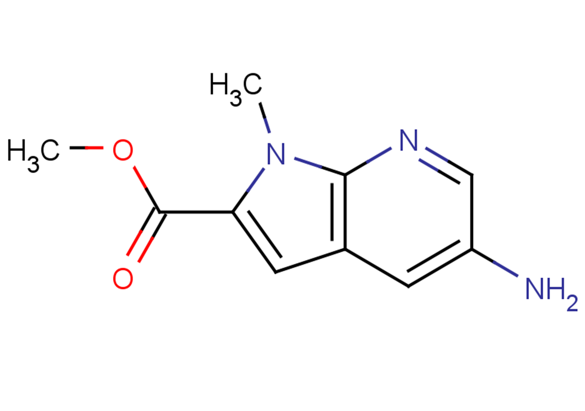 methyl 5-amino-1-methyl-1H-pyrrolo[2,3-b]pyridine-2-carboxylate